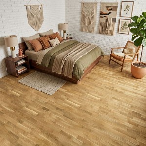 PARQUET PREFINITI - Rovere Naturale Verniciato Opaco - 3 Strip - Naturale -3